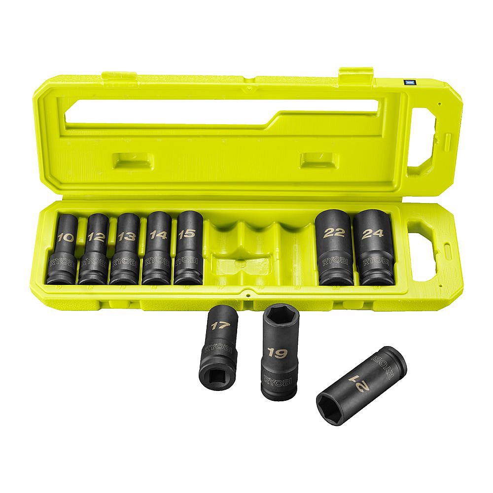 Sada rázových hlavic Ryobi RHDIS10PC, 10-dílná