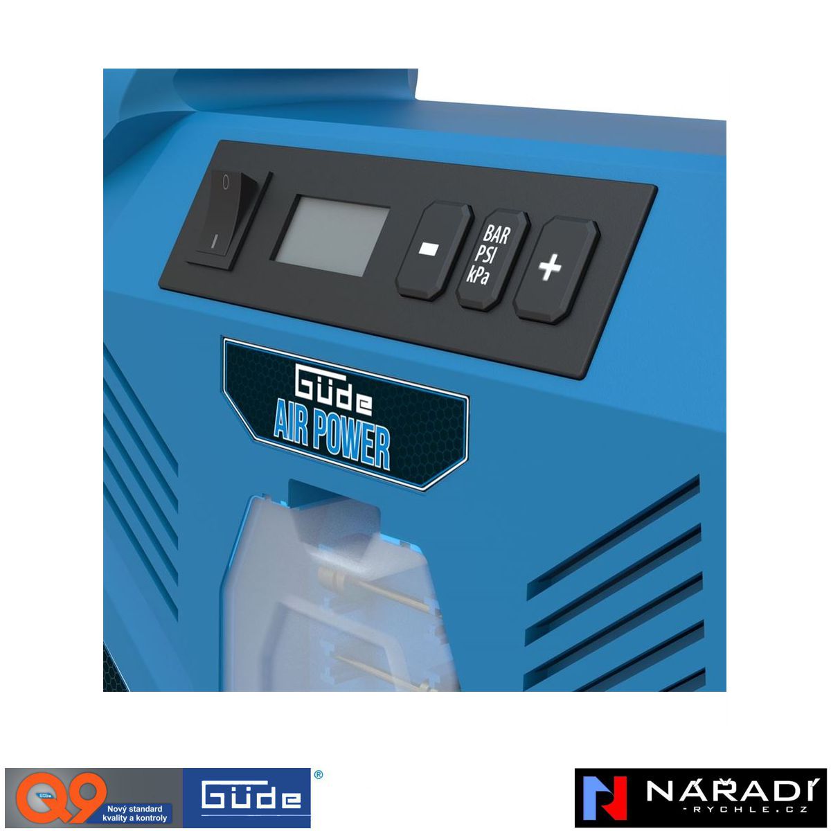 Kompresor Güde 12/230 V DUAL DRIVE