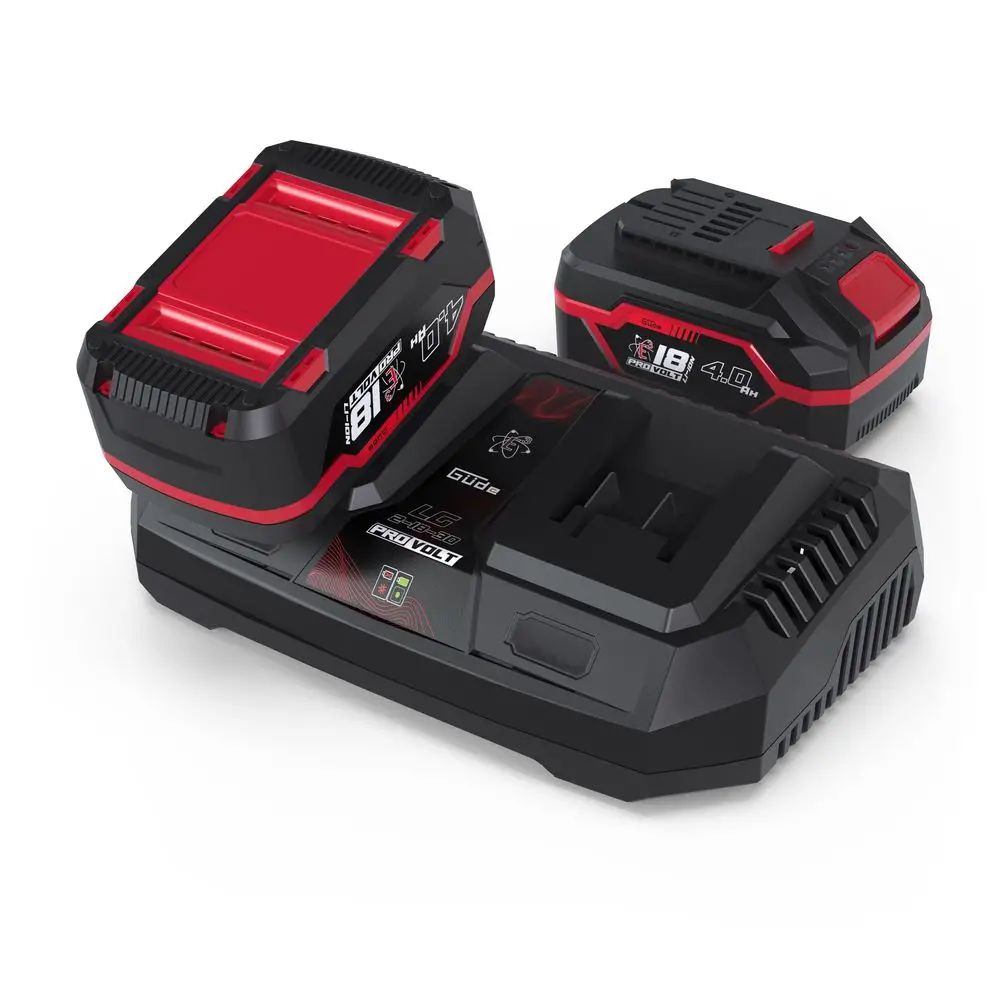 Aku set 2×4,0Ah Güde ProVolt APPV LGAP 2-18-3040 P, 18V