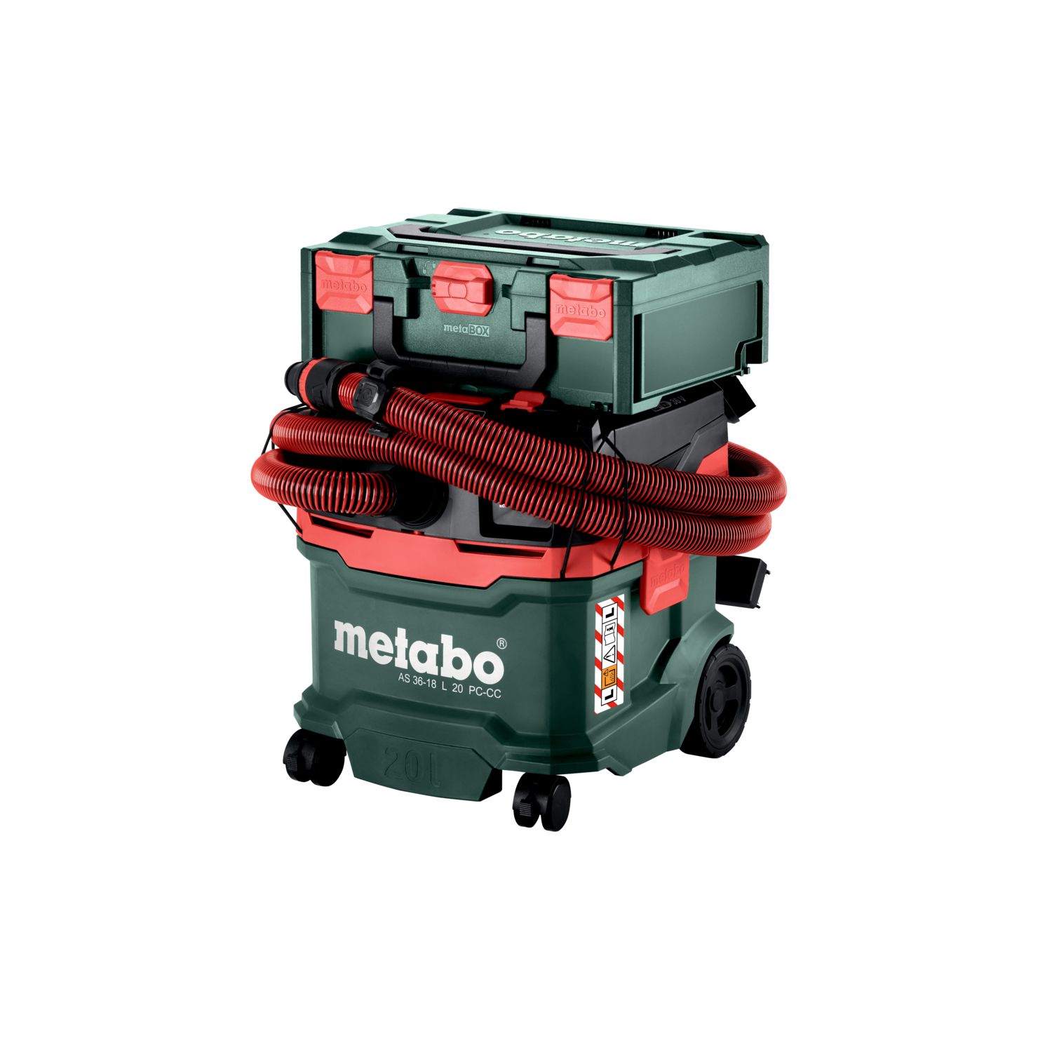Aku vysavač Metabo AS 36-18 L 20 PC-CC, 18V