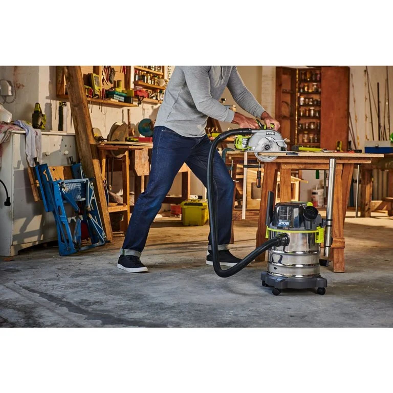 Aku vysavač Ryobi R18WDV-0, 18V