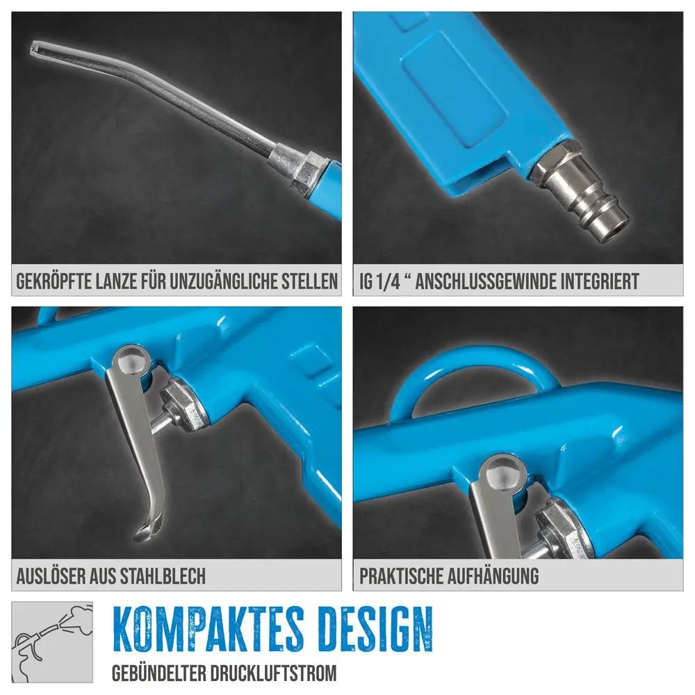 Ofukovací pistole Güde, midi