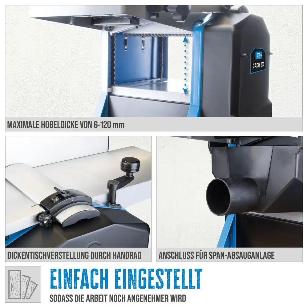 Hoblovka s protahem Güde GADH 200