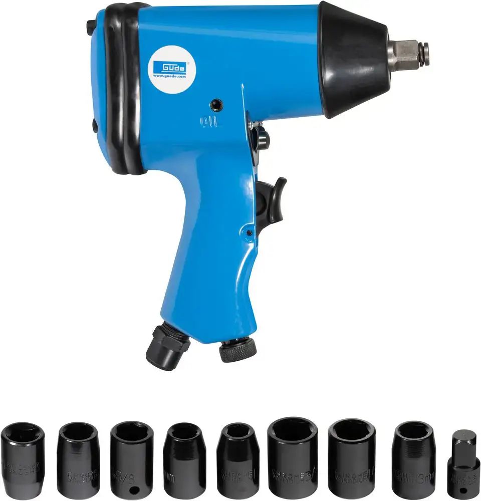 Sada pneu nářadí Güde, 71-dílná