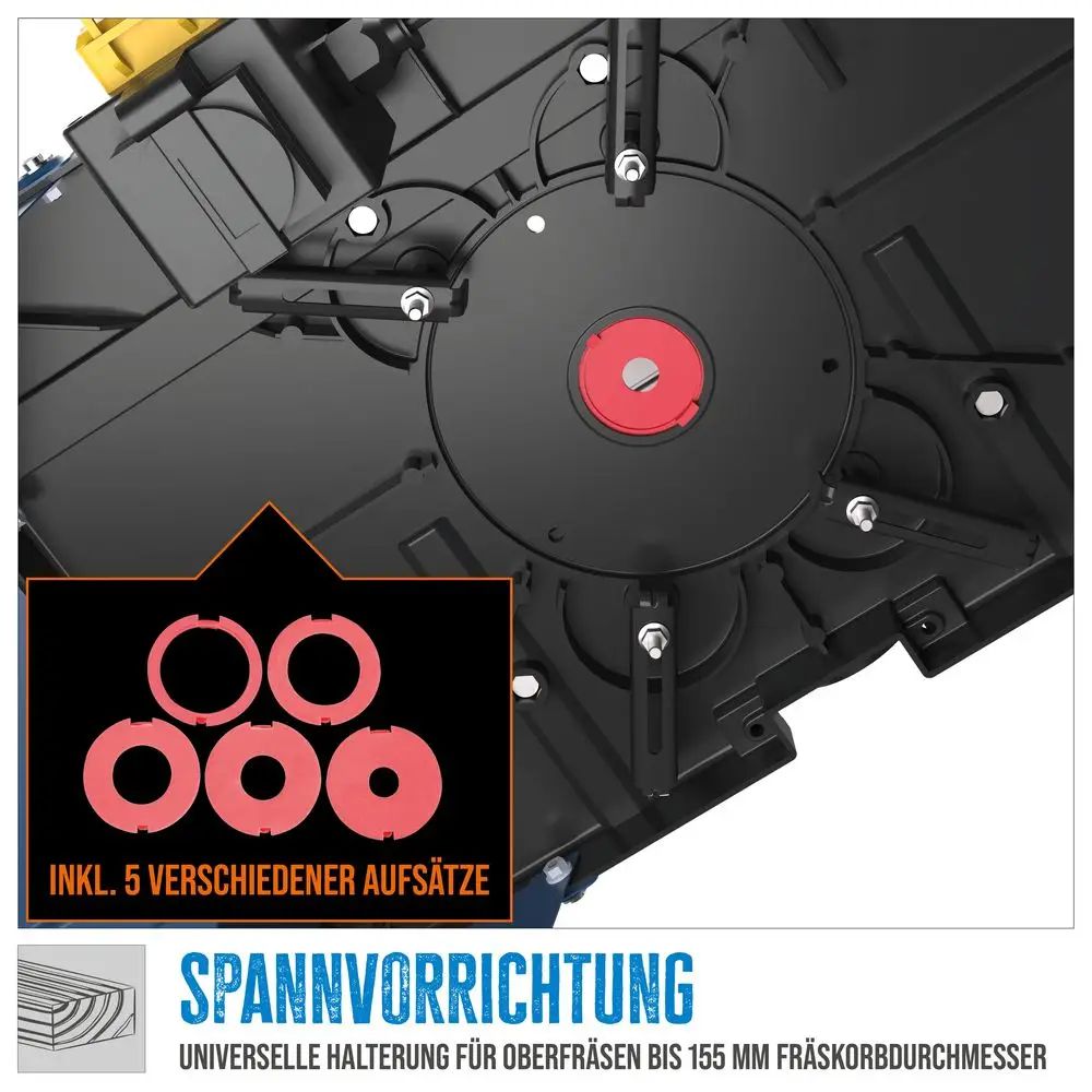 Stůl k horní frézce Güde OFT 855