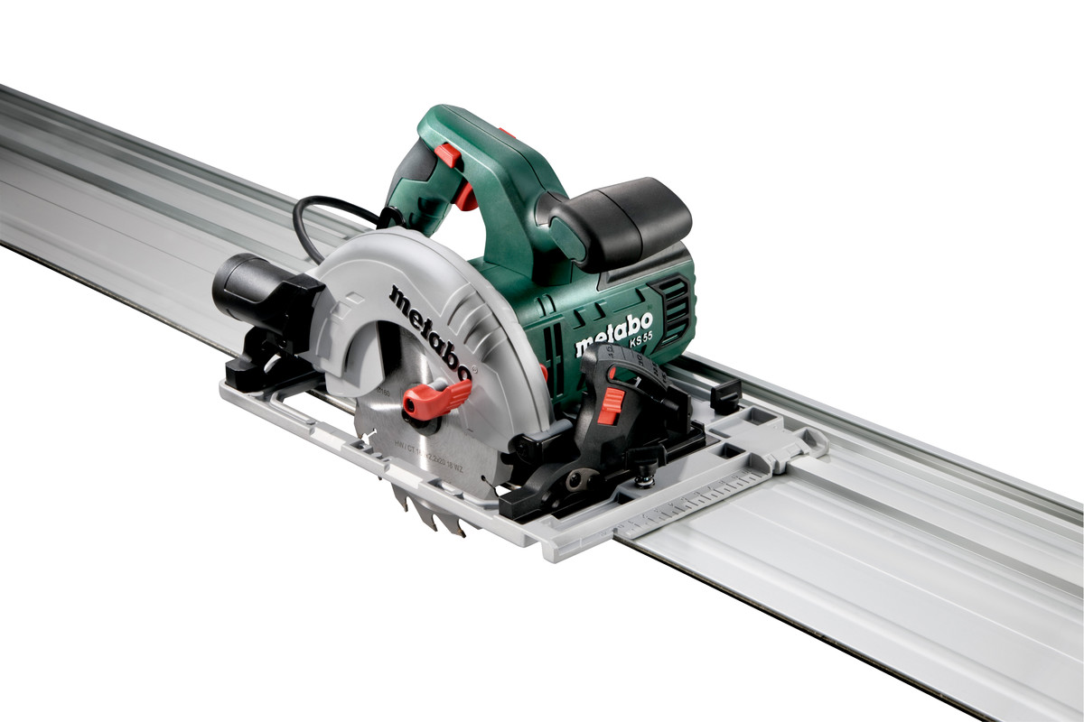 Okružní pila Metabo KS 55 FS SET, lišta, kufr
