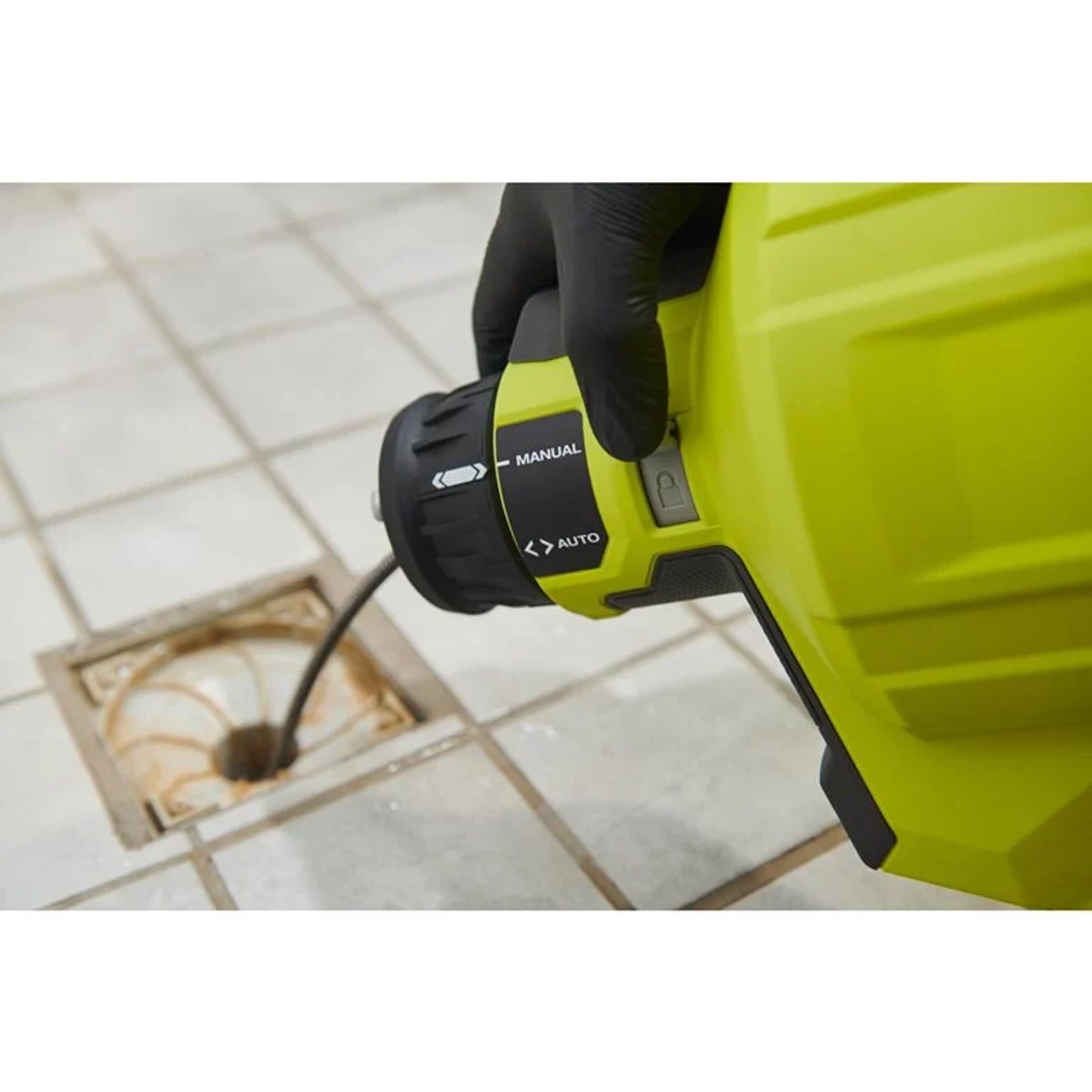 Aku spirálový čistič odpadů Ryobi RDA18-0, 18V