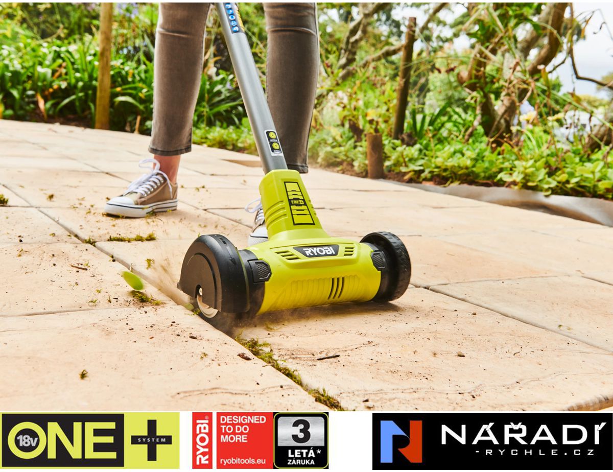 Aku čistič spár Ryobi RY18PCA-0, 18V