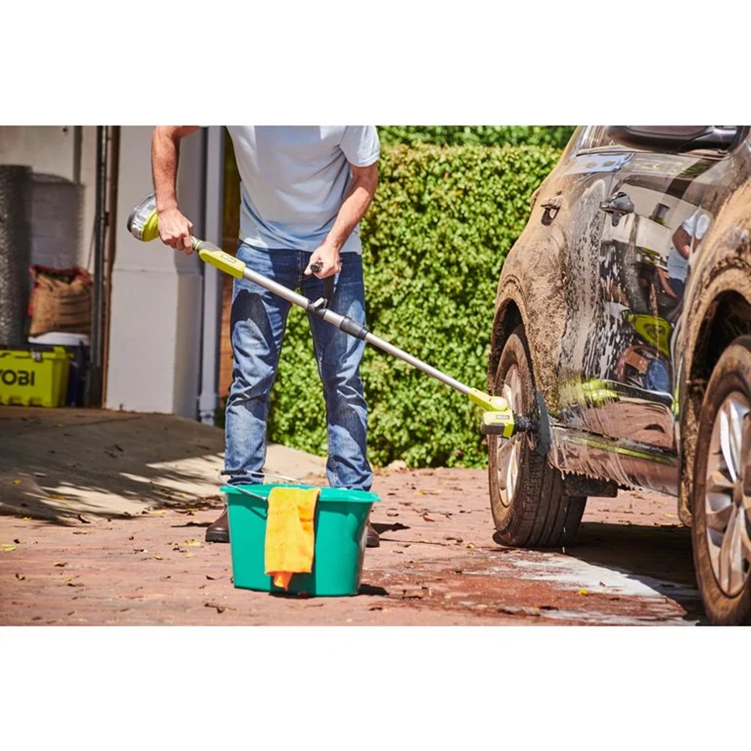 Aku teleskopický kartáč Ryobi R18TPS-0, 18V