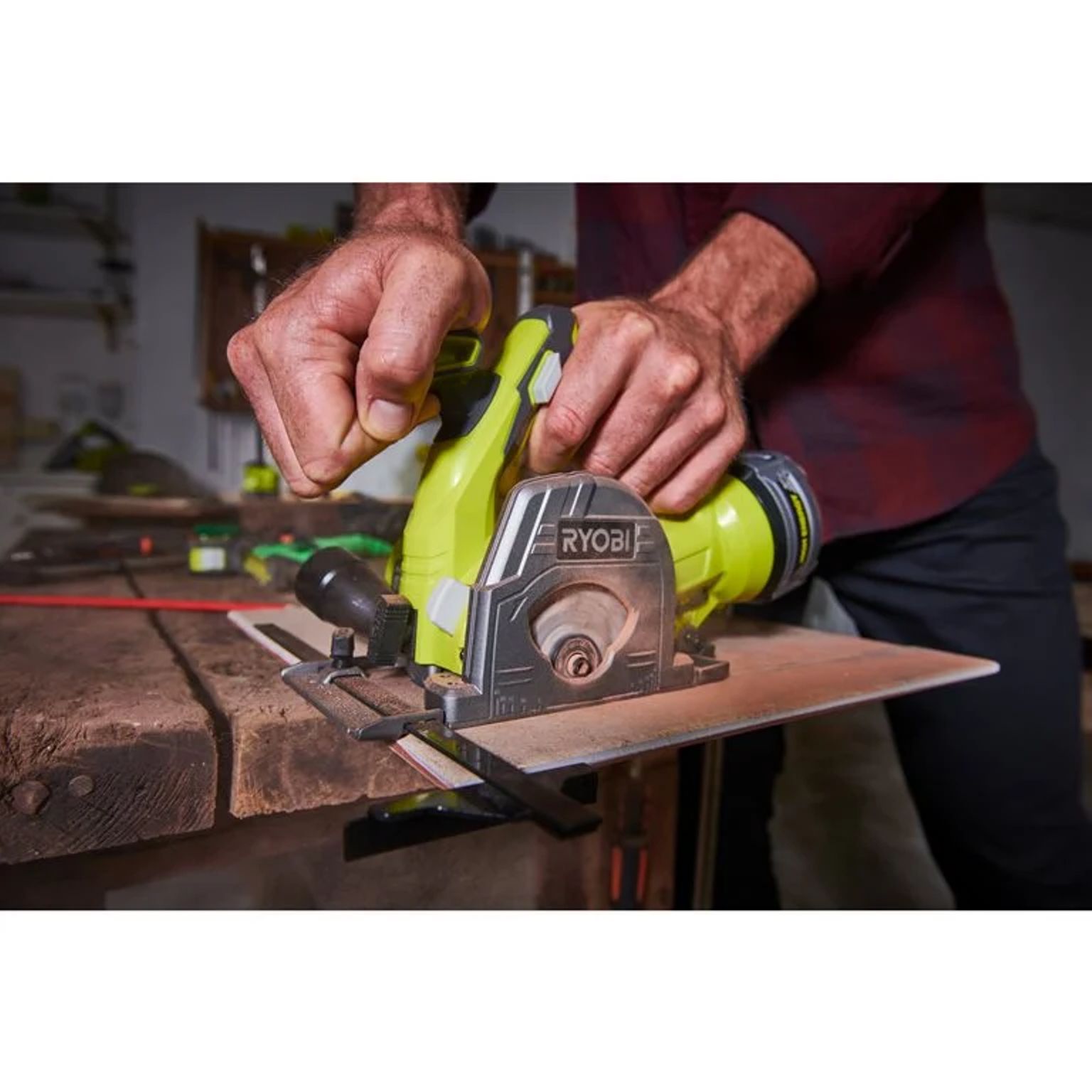 Aku ponorná pila Ryobi R18MMS-120S, 18V ONE+