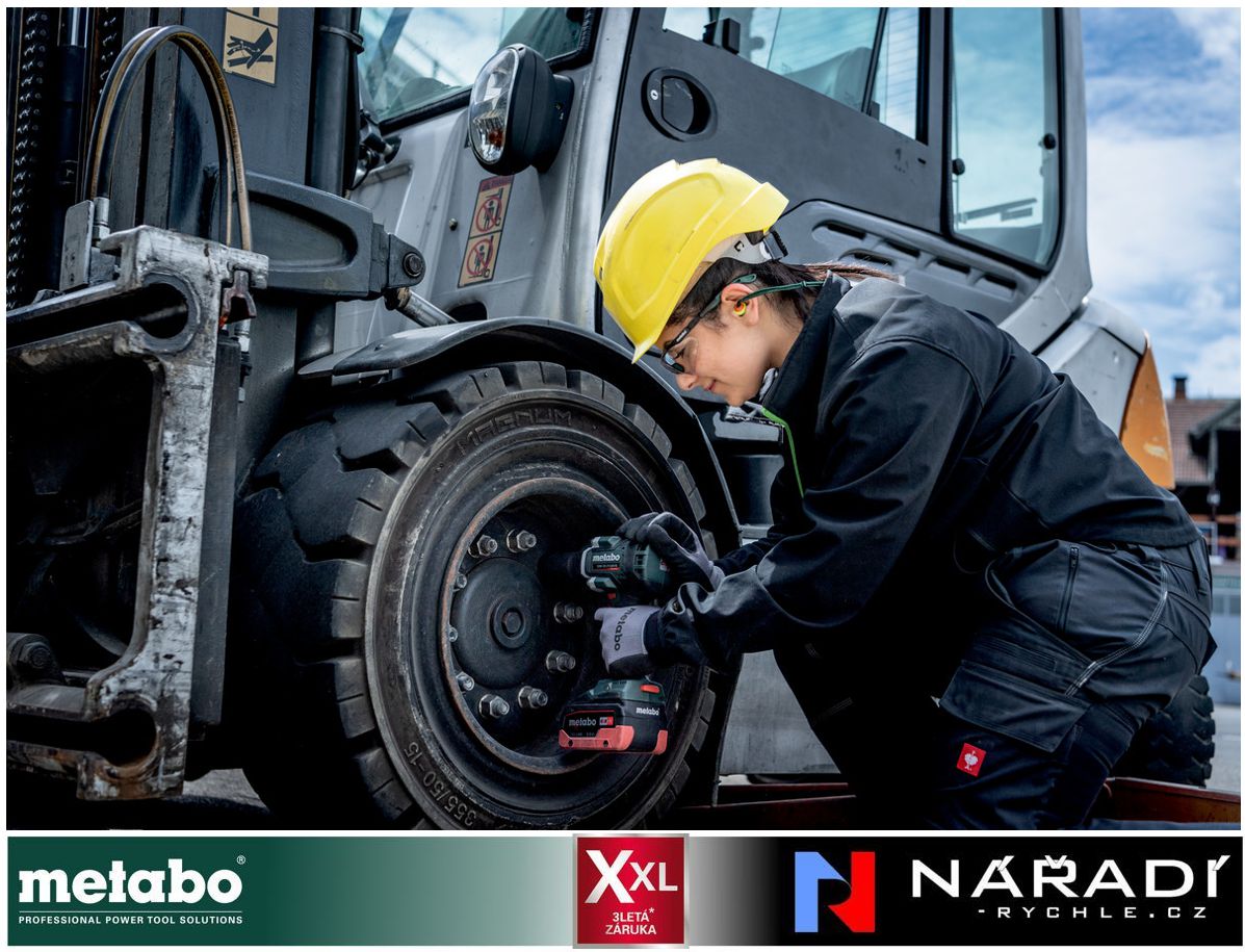 Aku rázový utahovák Metabo SSW 18 LTX 800 BL, 18V, metaBOX