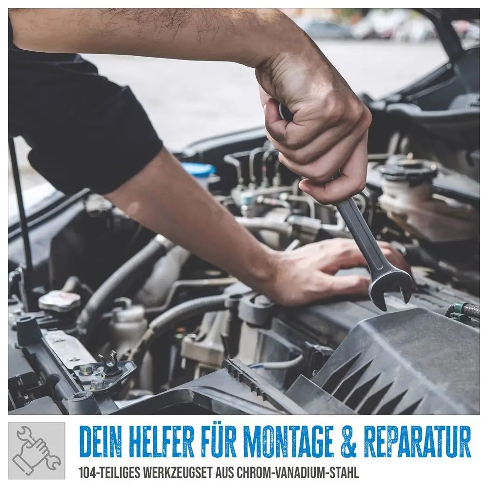 Kufřík s nářadím Güde GWZK 104