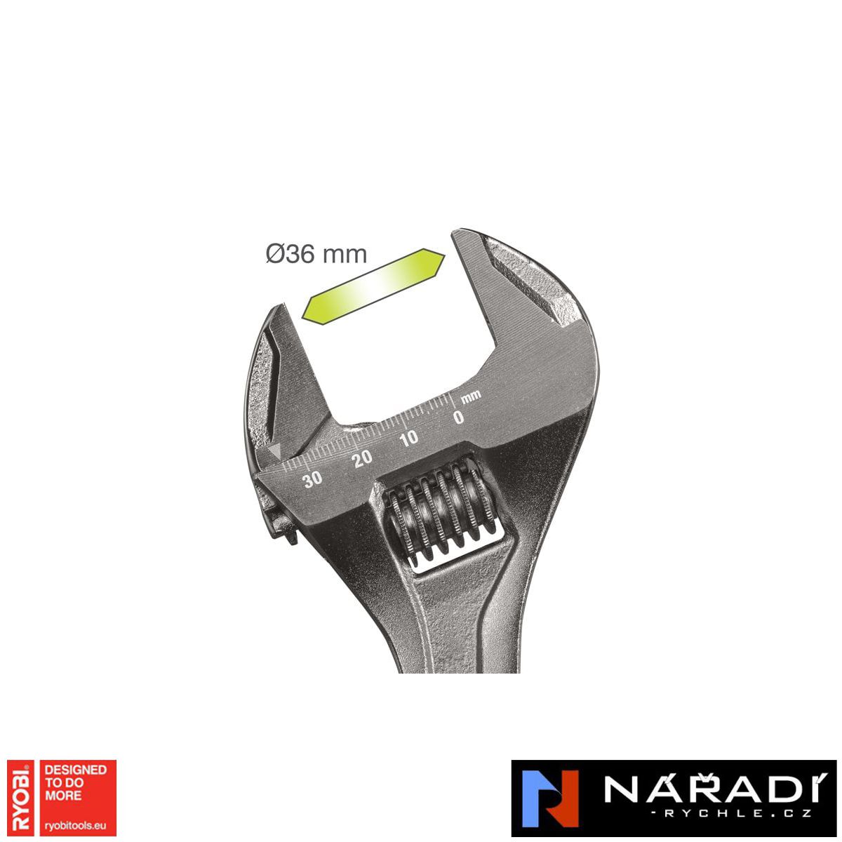 Nastavitelný klíč 250 mm Ryobi RHAW250