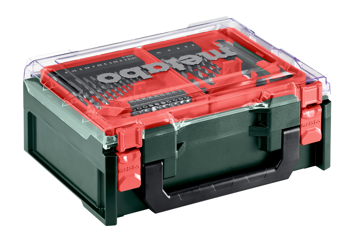 Metabo PowerMaxx BS Basic Set, 2×2Ah, 12V - Mobilní dílna