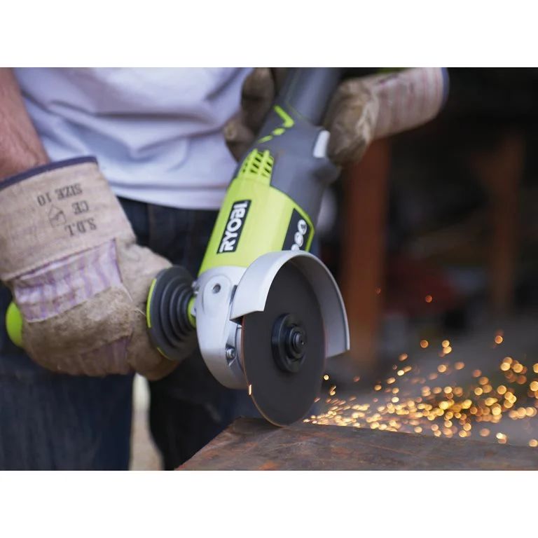 Aku úhlová bruska Ryobi R18AG-140S, 115mm, 1×4Ah, 18V