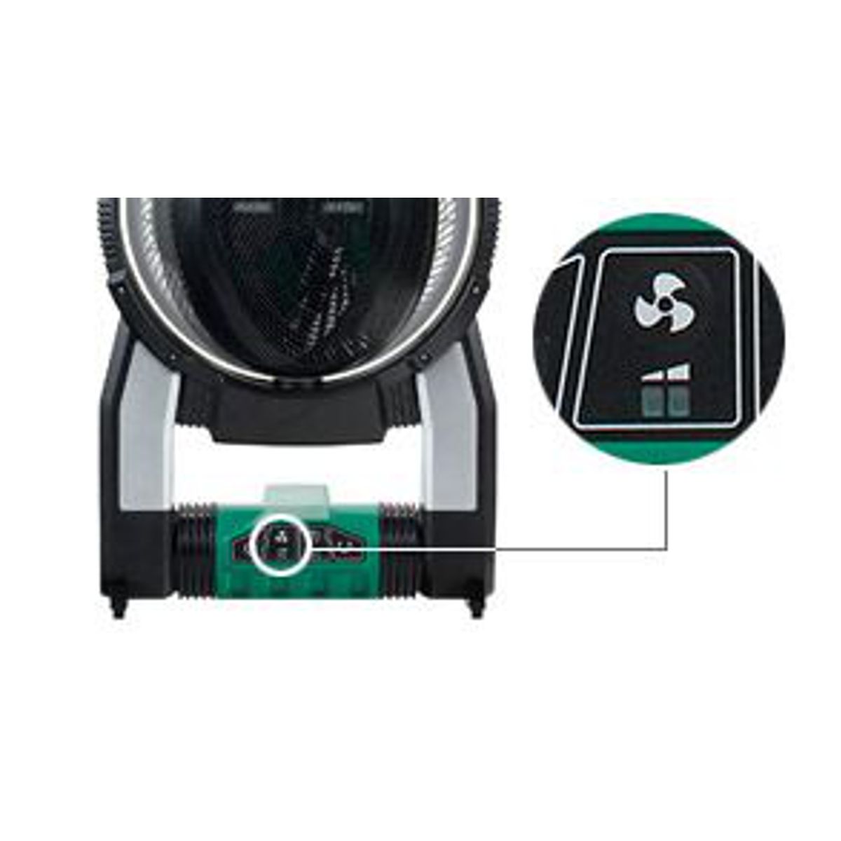 Aku ventilátor HiKOKI UF18DSAL, 18V, 230V