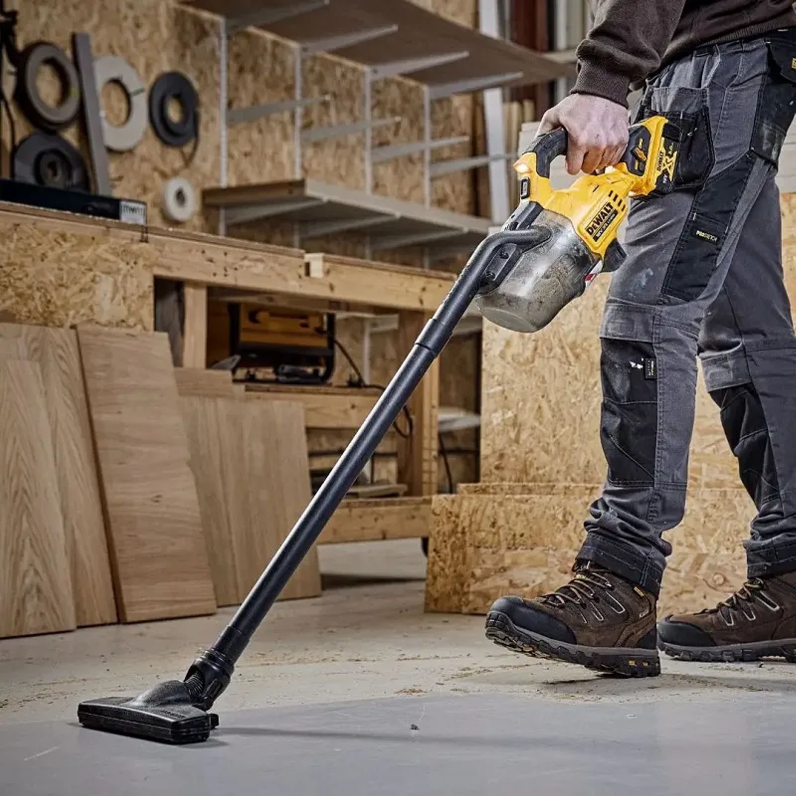Aku vysavač DeWALT DCV501LN, 18V