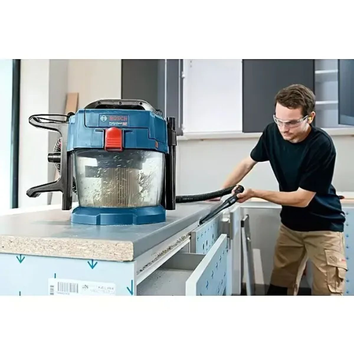 Aku vysavač BOSCH PRO GAS 18V-10 L, 18V