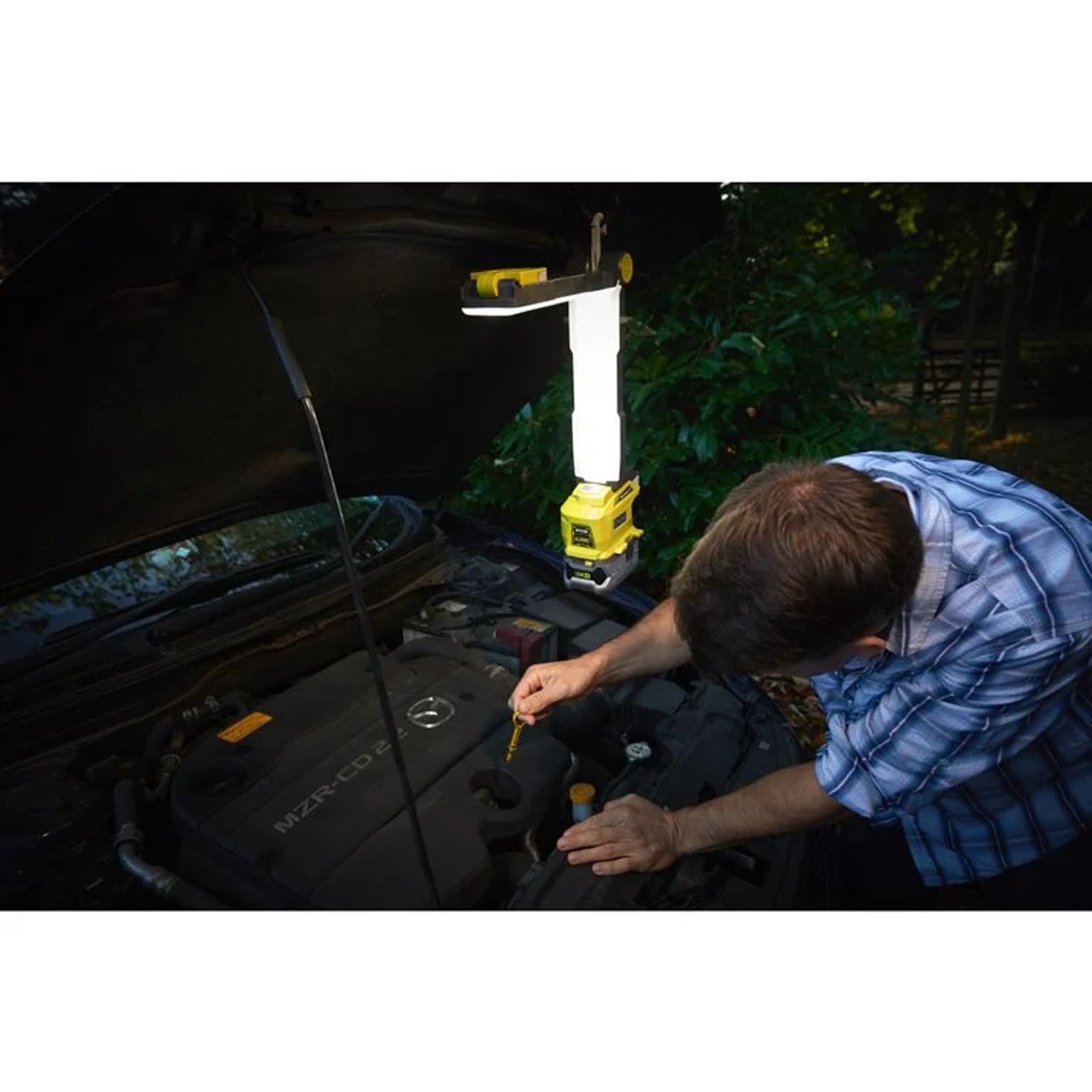 Aku sklopné prostorové LED světlo RYOBI R18ALF-0, 18V