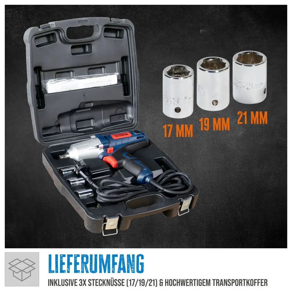 Rázový utahovák Güde ESS 350