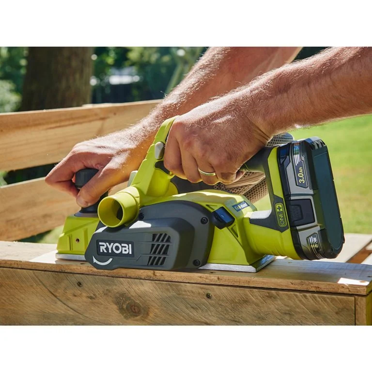 Aku hoblík Ryobi R18PL-0, 18V