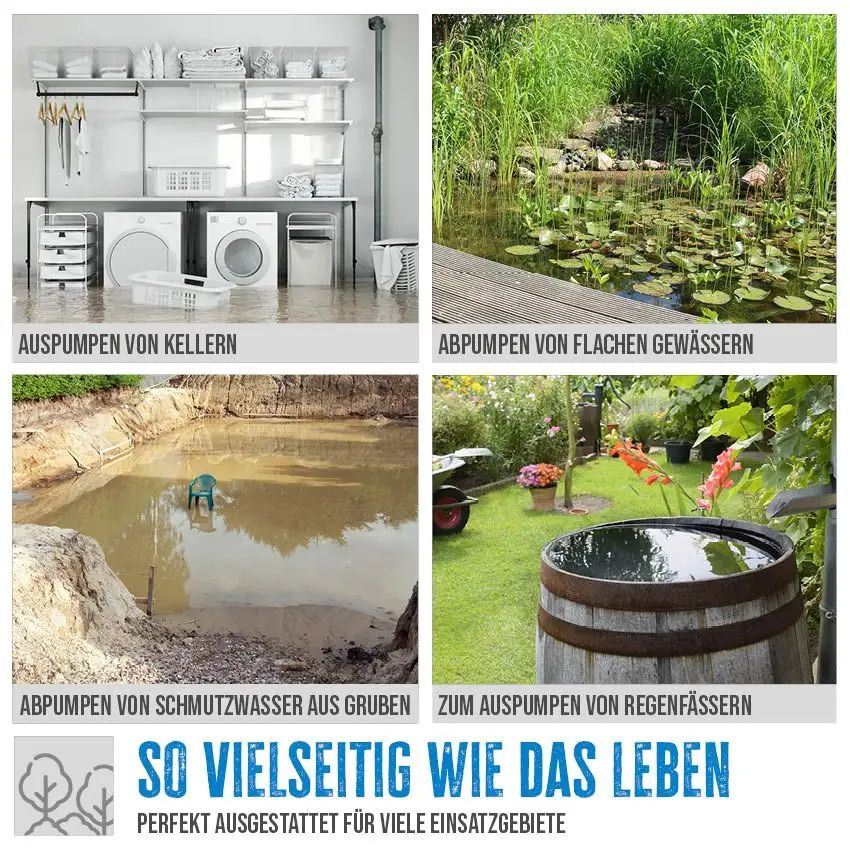 Kombinované ponorné čerpadlo Güde GS 751