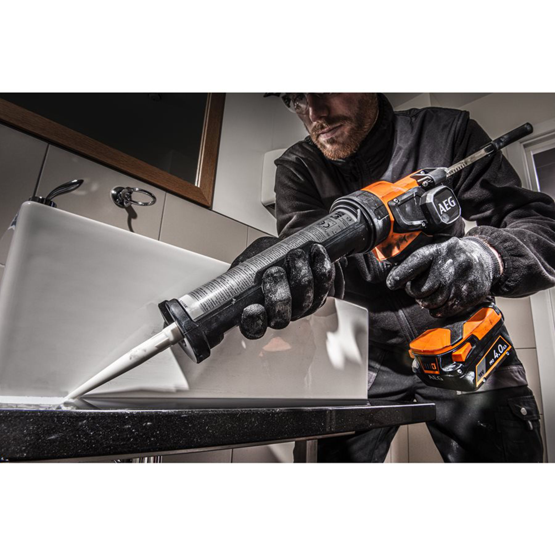 Aku vytlačovací pistole AEG BKP 18C2-310-0, 18V