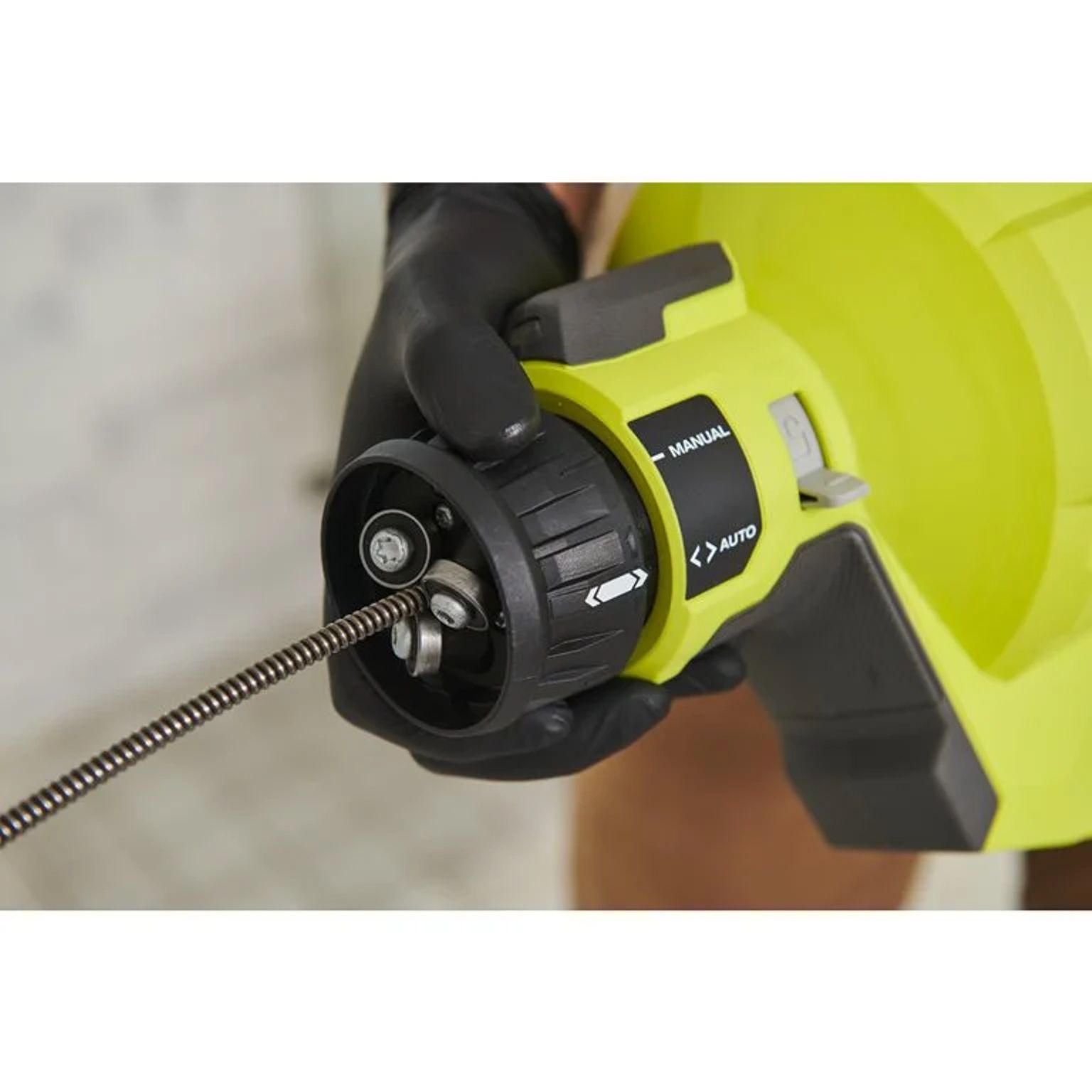 Aku spirálový čistič odpadů Ryobi RDA18-0, 18V