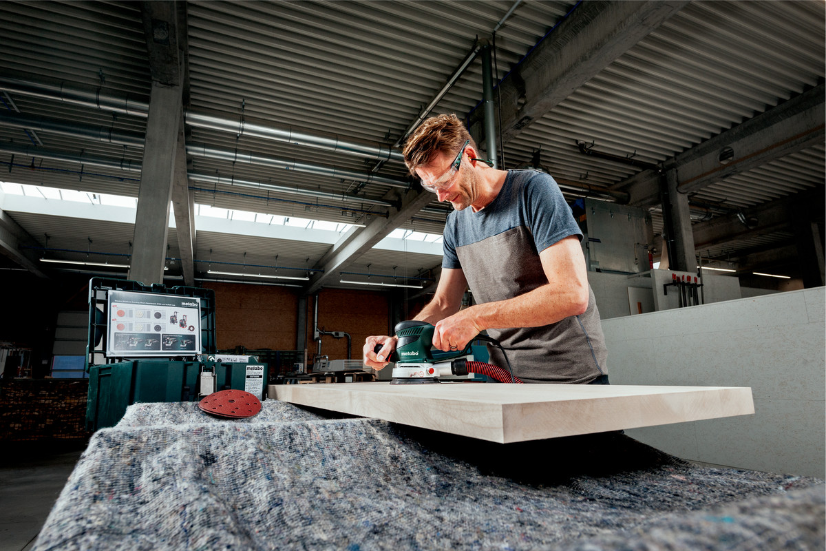 Excentrická bruska Metabo SXE 450 TurboTec