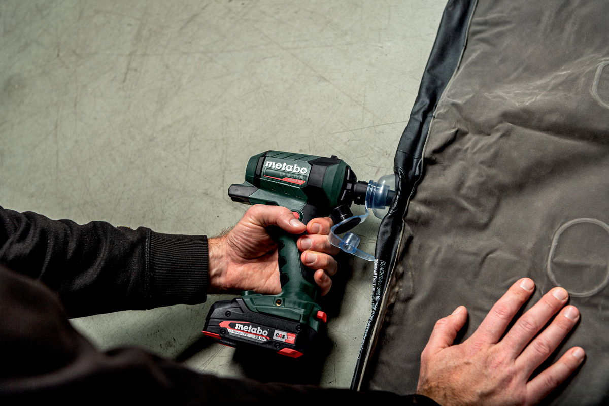 Aku ofukovací pistole Metabo BP 18 LTX BL, 18V
