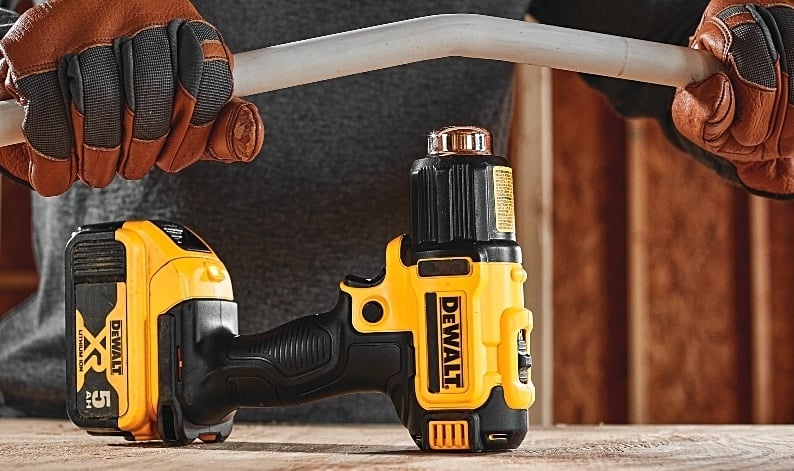Aku horkovzdušná pistole DeWALT DCE530N, 18V