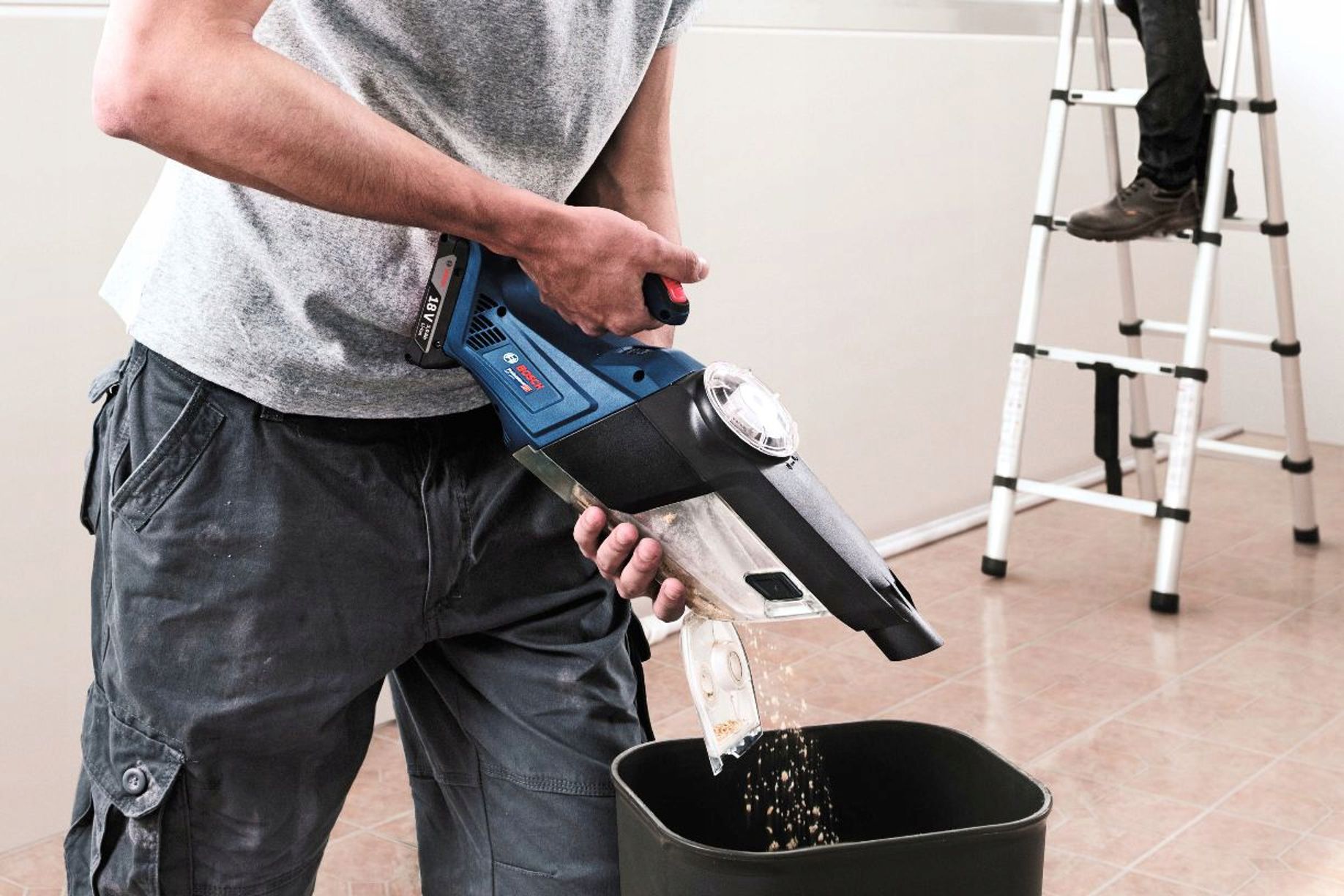Aku vysavač BOSCH GAS 18V-1, 18V