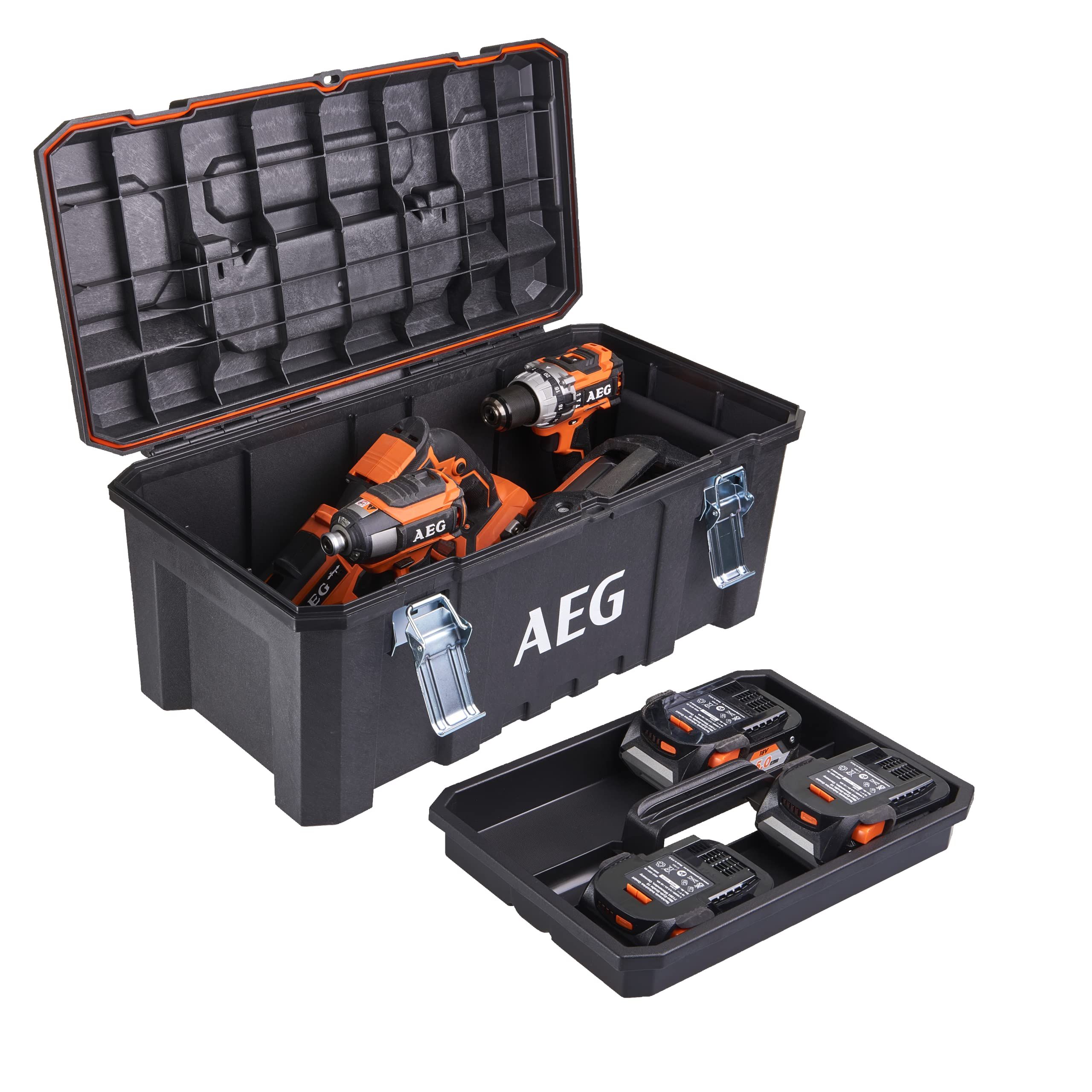 Odolný box na nářadí AEG 26TB, 37l