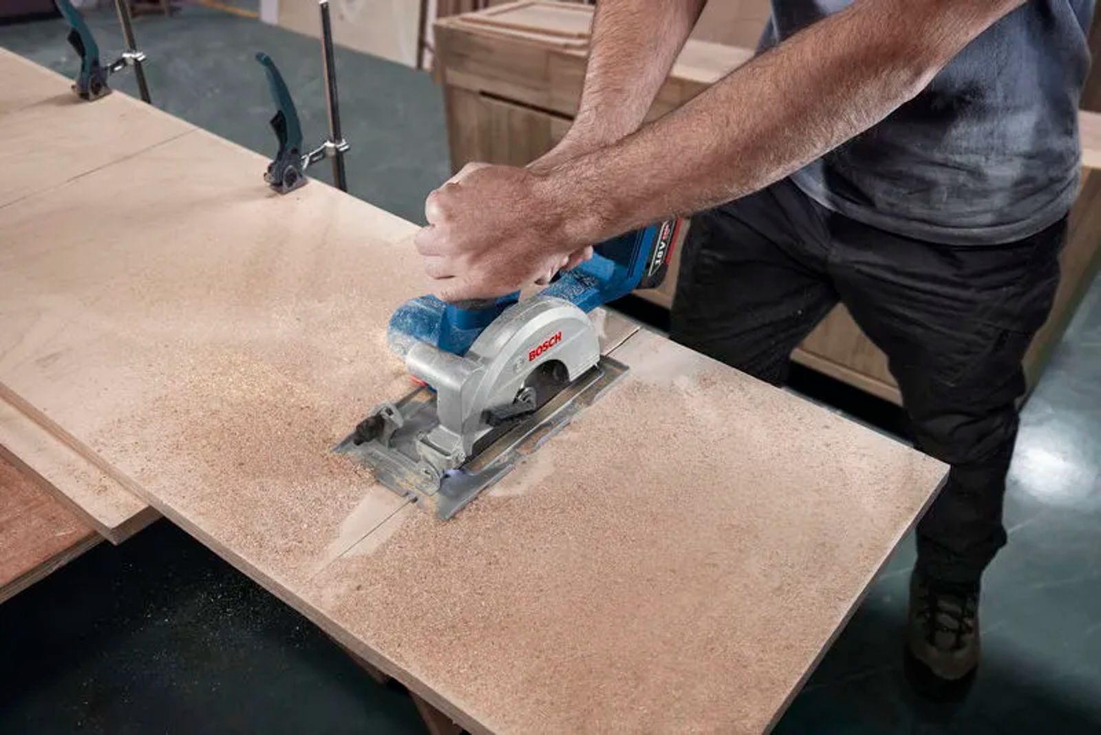 Aku okružní pila BOSCH PRO GKS 18V-51, 18V