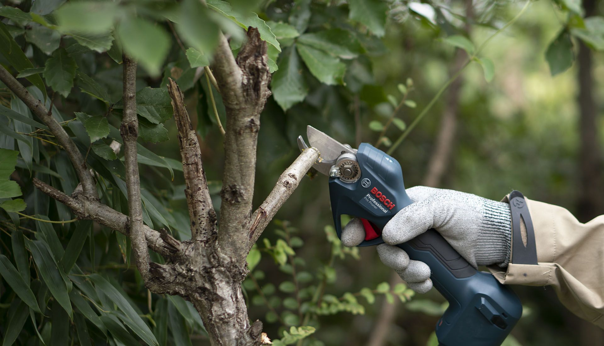 Aku zahradní nůžky BOSCH PRO Pro Pruner, 2×3Ah, 12V