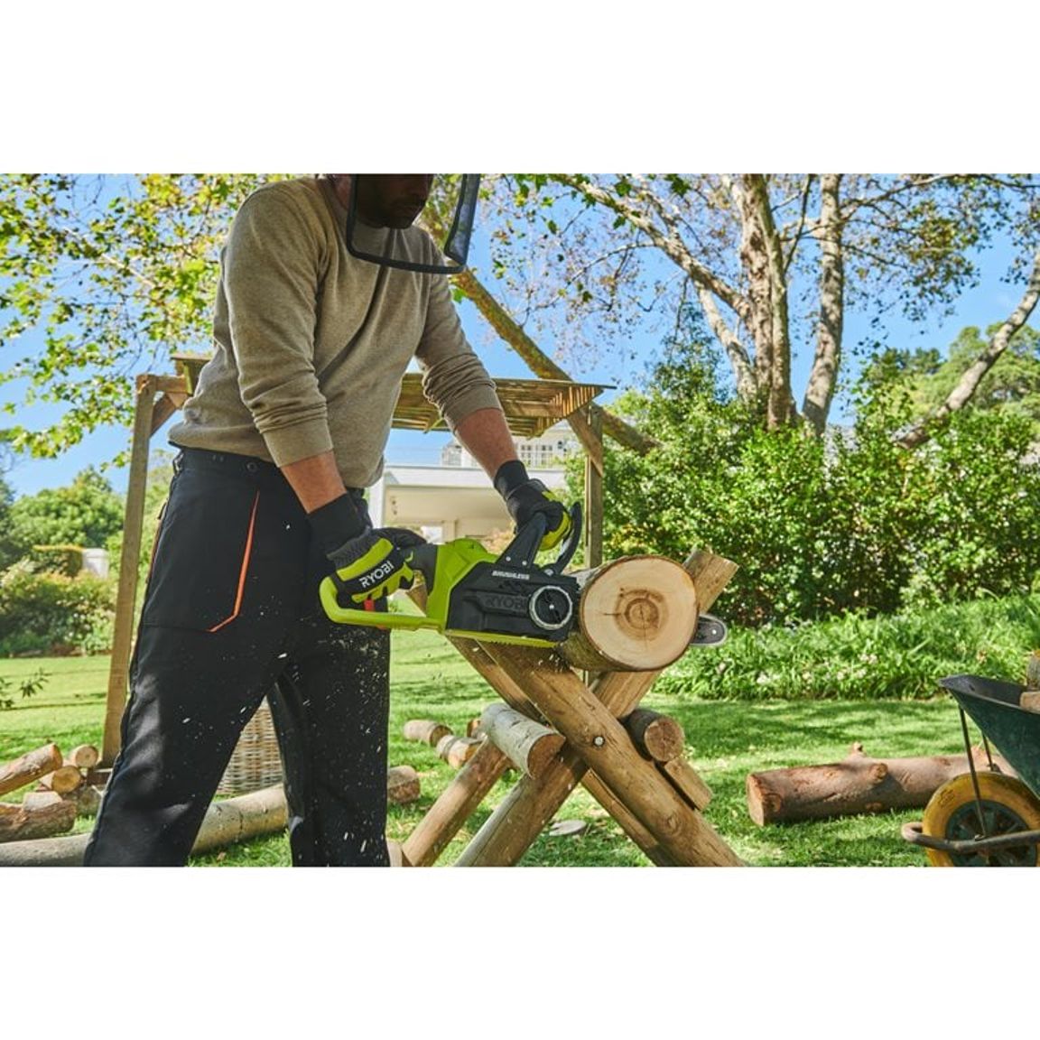 Aku řetězová pila Ryobi OCS1830, 18V