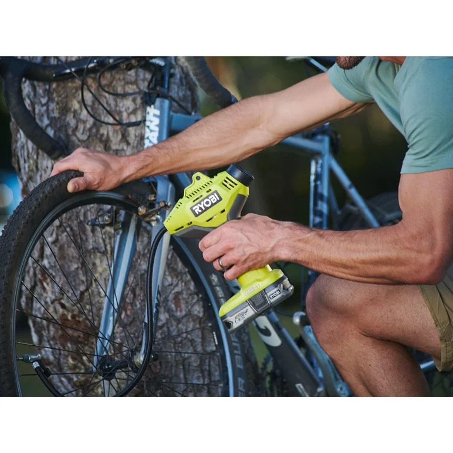 Aku hustilka/kompresor Ryobi R18PI-0, 18V