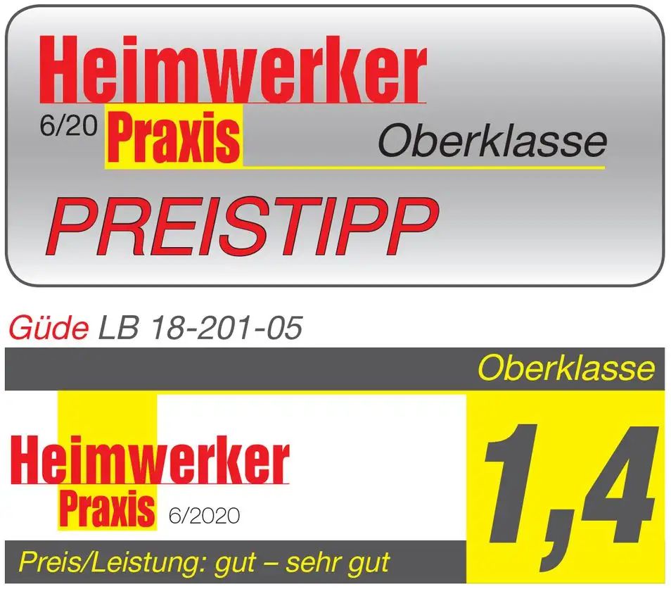 Aku foukač Güde LB 18-201-05, 1×2Ah, 18V