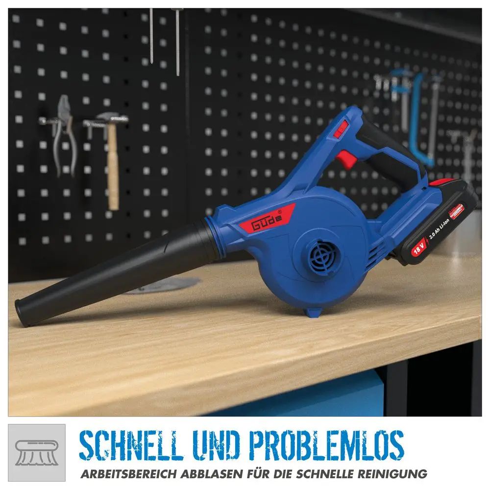Aku foukač Güde BUS 18-0, 18V