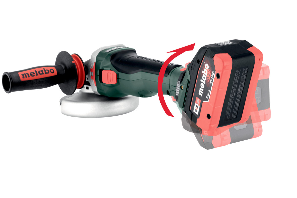 Aku úhlová bruska Metabo WVB 18 LTX BL 15-125 Quick, 18V, metaBOX