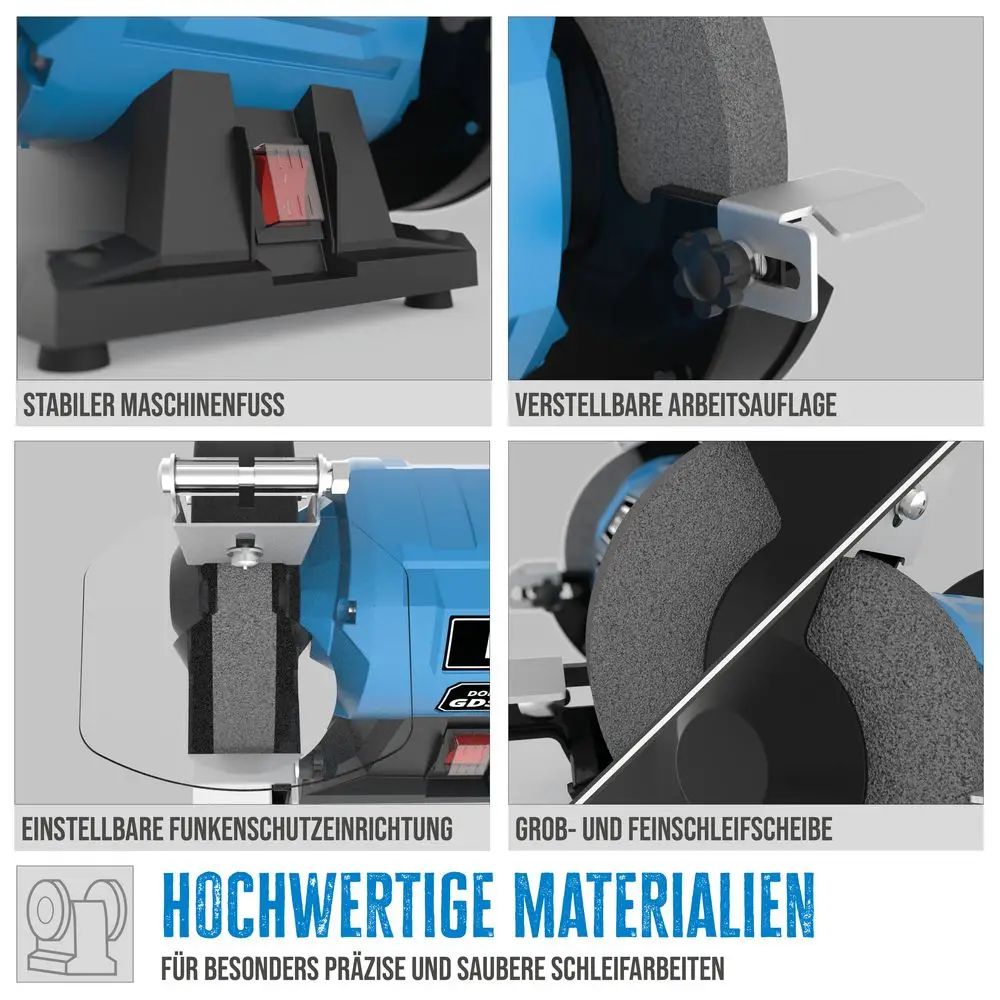 Stolní bruska Güde GDS 150-15