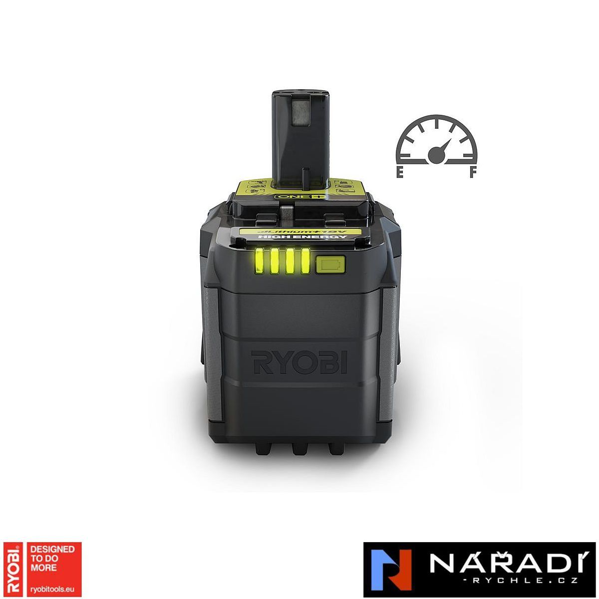 Akumulátor 12,0 Ah RYOBI RB18120T, 18V, High Energy