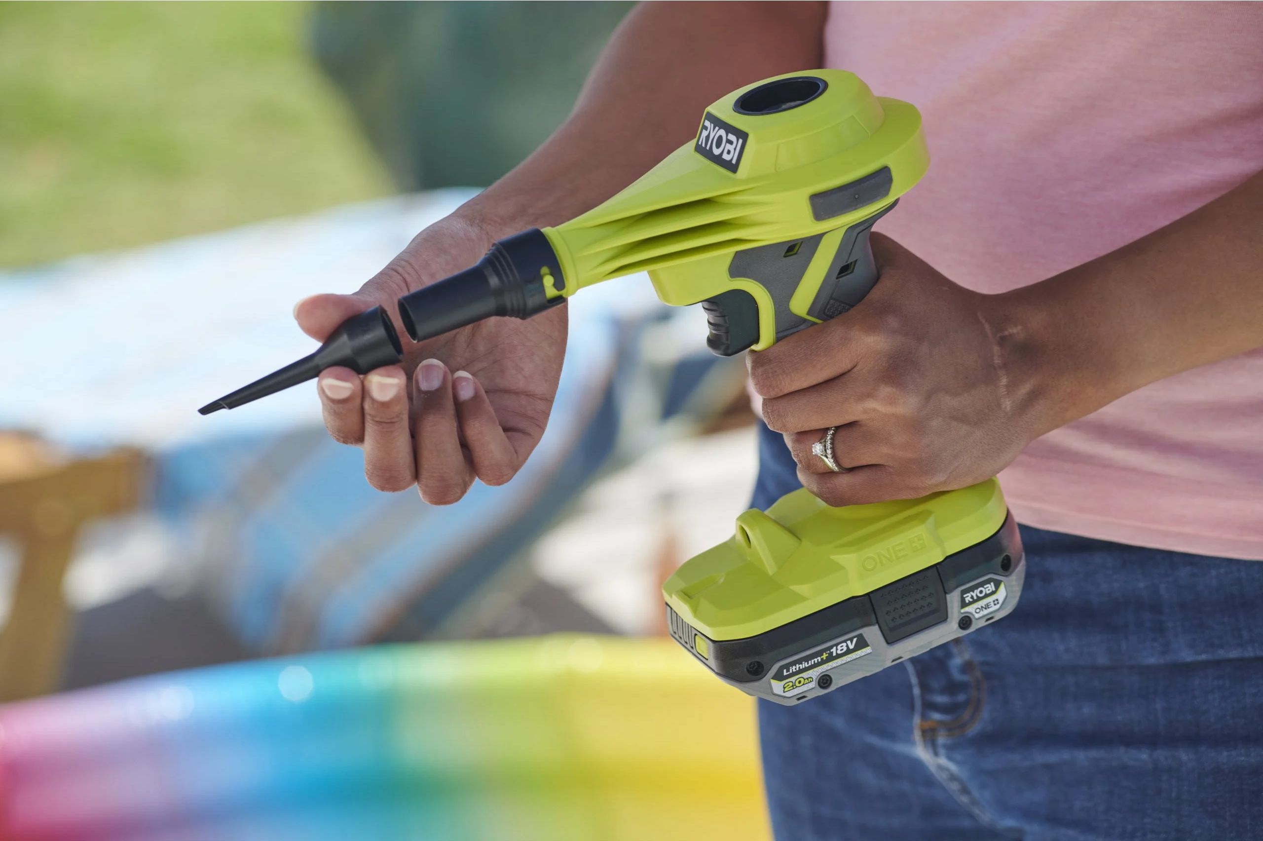 Aku multi inflátor Ryobi RVI18-0, 18V