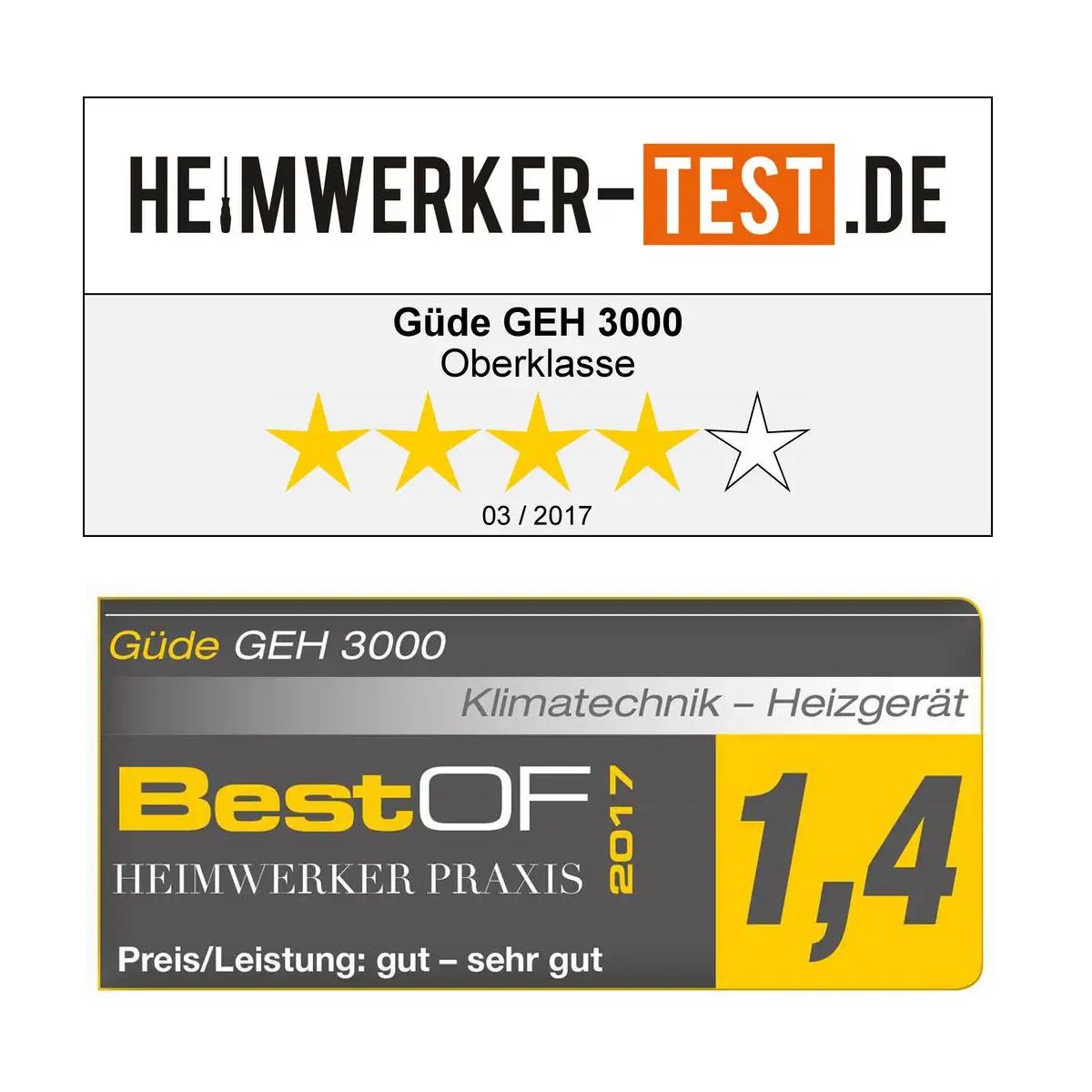 Přímotop Güde GEH 3000, 3kW, 230V