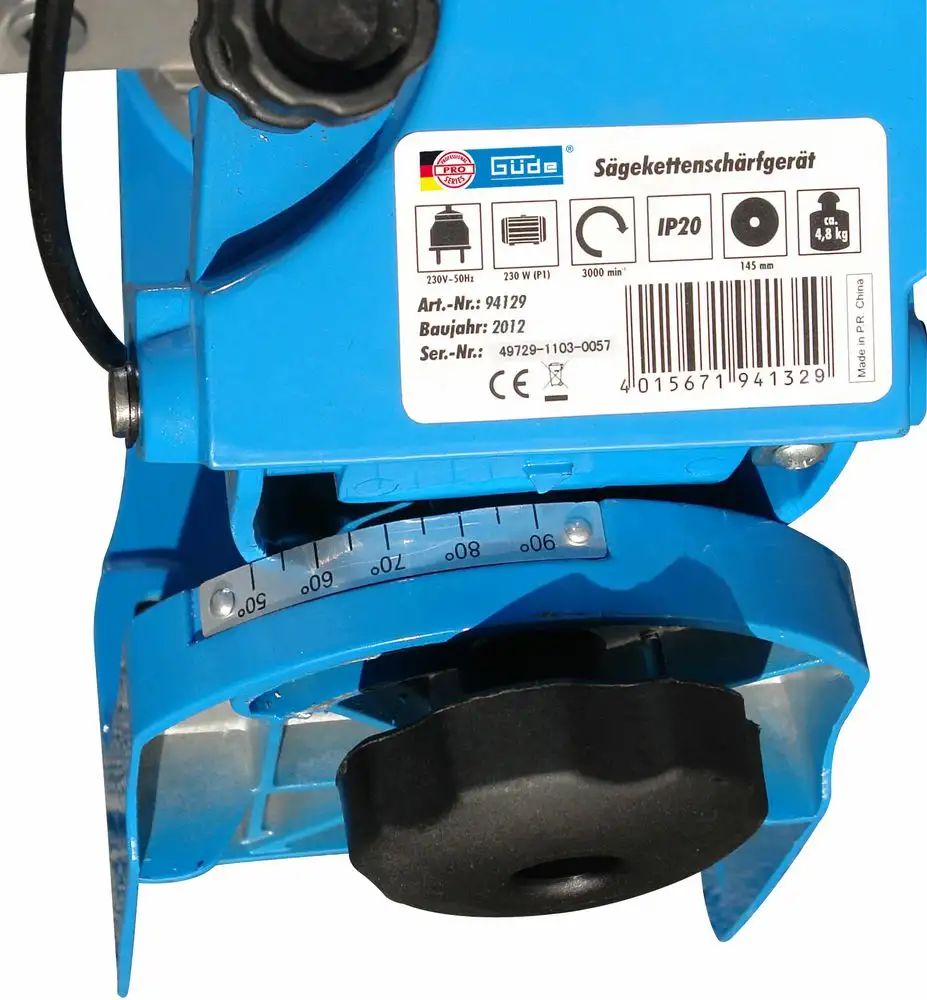Ostřička pilových řetězů Güde P 2501 S