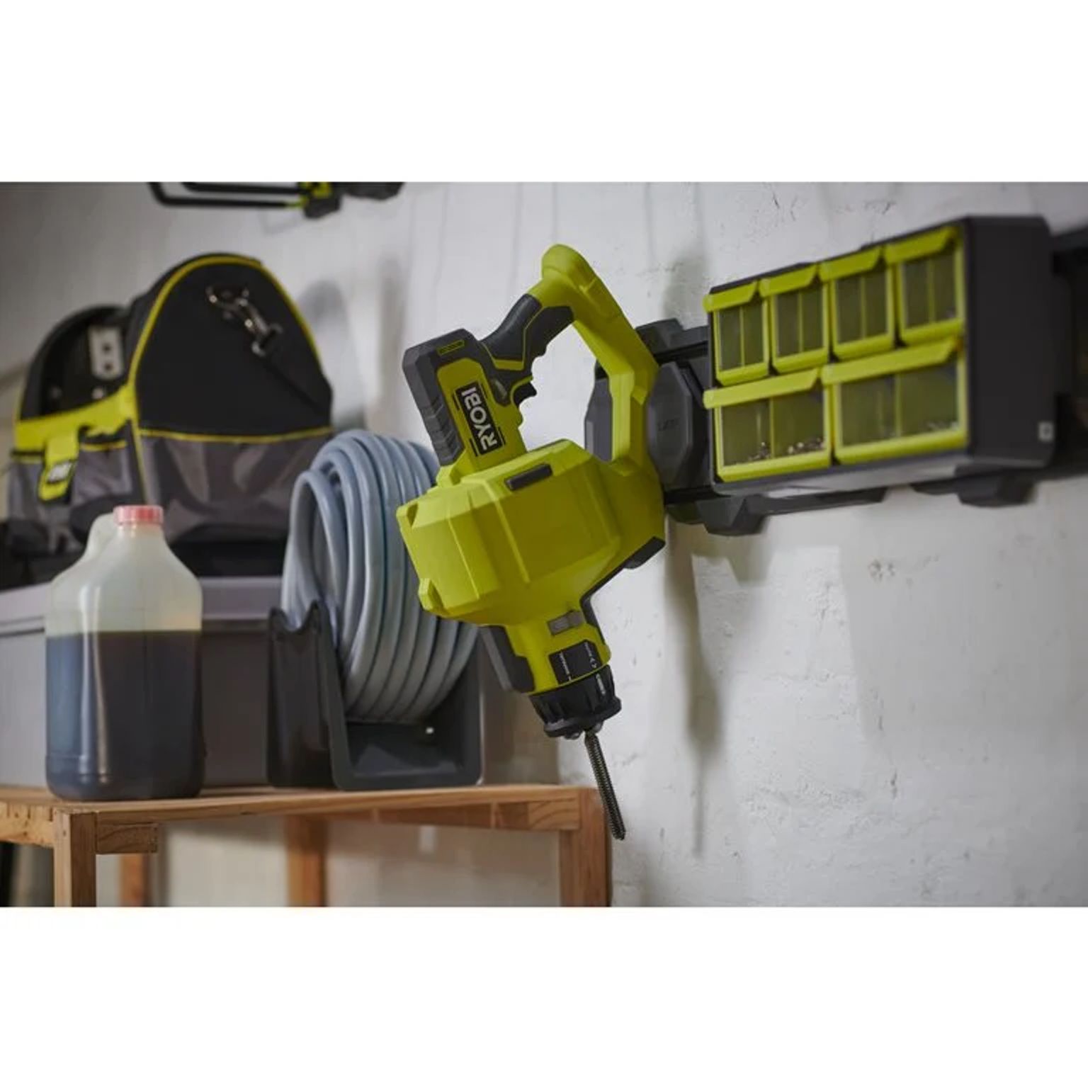 Aku spirálový čistič odpadů Ryobi RDA18-0, 18V