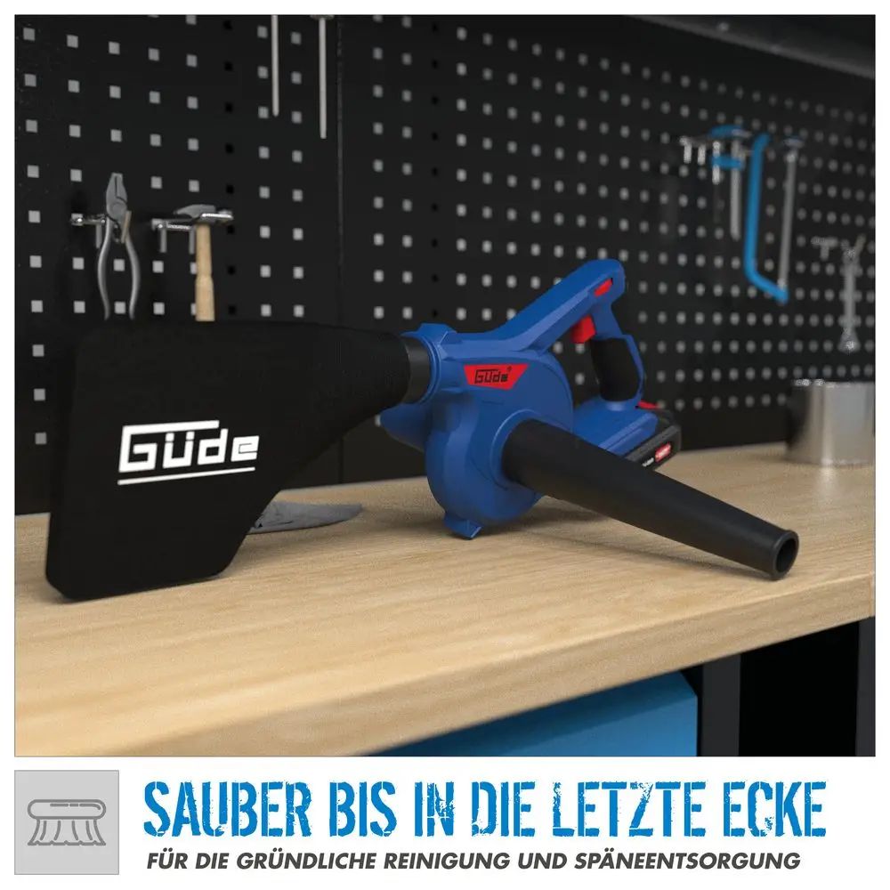 Aku foukač Güde BUS 18-0, 18V