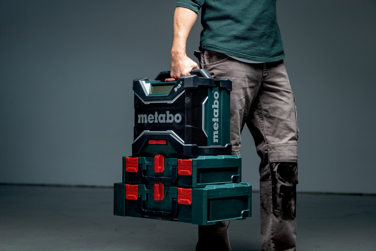 Aku stavební rádio Metabo RC 12-18 32W BT DAB+