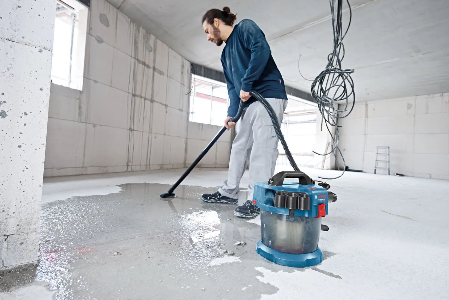 Aku vysavač BOSCH PRO GAS 18V-10 L, 18V