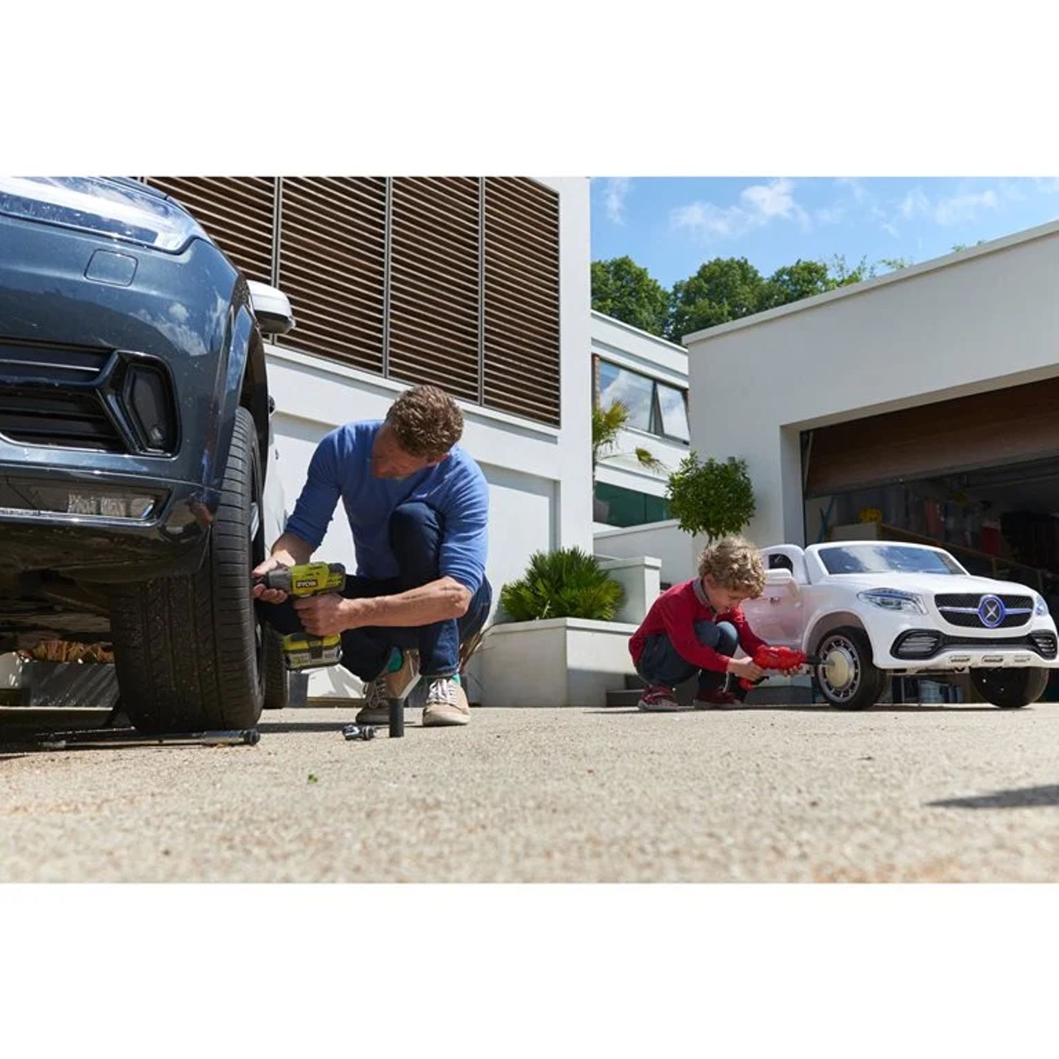 Aku rázový utahovák RYOBI R18IW3-120S, 1×2Ah, 18V